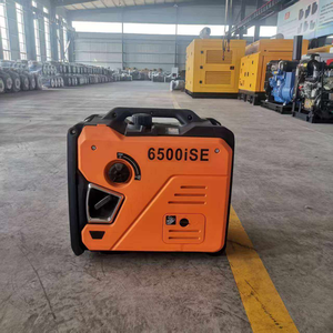 Générateur d'essence silencieux à <span class=keywords><strong>inverseur</strong></span> portable, démarrage <span class=keywords><strong>automatique</strong></span>, faible bruit, 5 kW, 5,5 kW, pour le camping et la sauvegarde domestique - Product Image 2