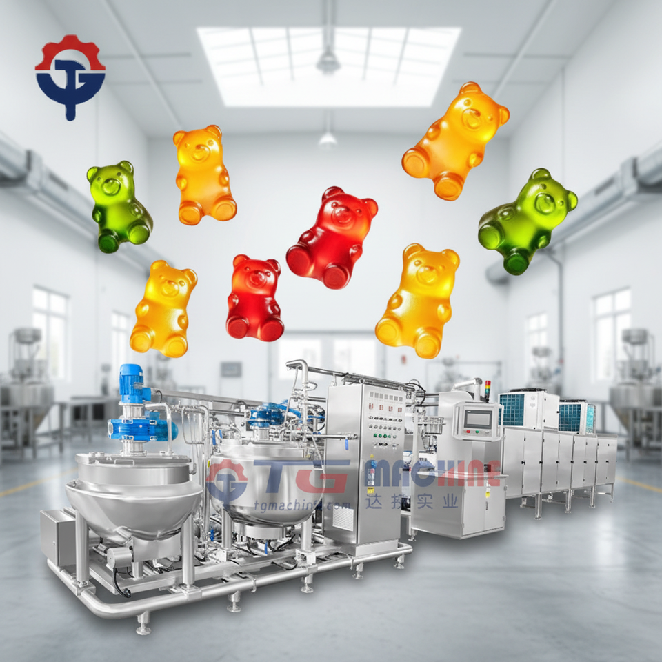 TG Machine Fully Automatic Soft Candy Depositing Line Customizable ...