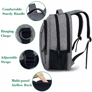 Mochila de Viagem para Adolescentes de Grande Capacidade Personalizada por Atacado, Mochila <span class=keywords><strong>Slim</strong></span> Resistente para Negócios, Mochila Esportiva Antifurto - Product Image 3