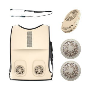 Gilet Estivo da Esterno per Uomo e Donna, Abbigliamento Climatizzato con Ventole di Raffreddamento per Lavoro all'Aperto - Product Image 6