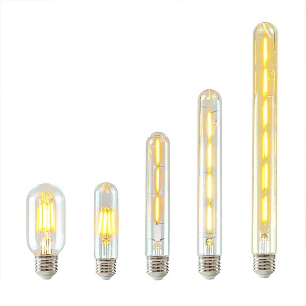 LED blub lights E27 T35 T125 T185 T225 T300 Warm white light bulb AC220V Customized AC110V DC24V DC12V Edison retro light bulb