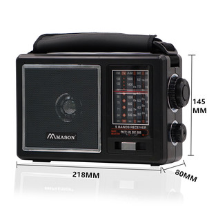 2025 ricevitore di medie dimensioni AM FM SW <span class=keywords><strong>TV</strong></span> <span class=keywords><strong>Radio</strong></span> con alimentazione a corrente alternata o a batteria - Product Image 5
