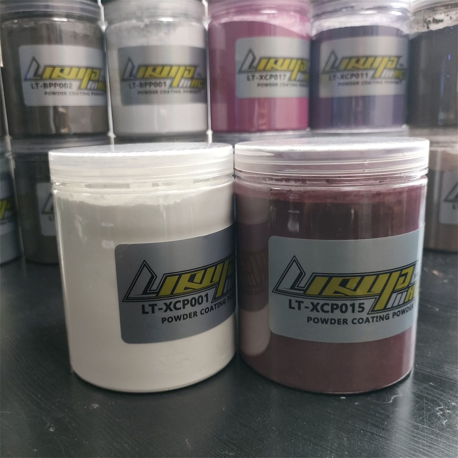 Glossy Metal Plastic Coating Supper Glossy China Red Powder