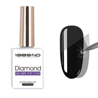 Hanyinails Bán Chạy Nhựa Tự Nhiên Không Độc Hại Kim Cương Nail Gel Uv Kim Cương Không Lau Top Coat