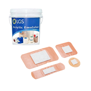 Émulsion de copolymère d'acrylate SH4161 écologique, formule à base d'eau à faible odeur pour la fabrication de rubans médicaux et d'étiquettes adhésives - Product Image 3