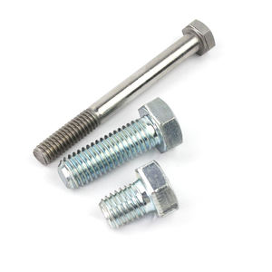 ברגי משושה M6 M8 M10 M12 M16 כחול לבן מגולוון פלדת פחמן Din933 Din931 ברגי כיפה משושה וברגי ראש משושה ברגי משושה <span class=keywords><strong>hd</strong></span> דרגה 8.8 - Product Image 3