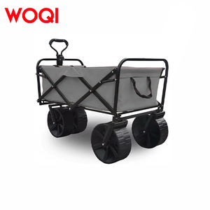 가든 비치 낚시 피크닉 및 캠핑을위한 WOQI 헤비 듀티 접이식 장바구니-공장 최고의 캠핑 및 하이킹 왜건 - Product Image 3