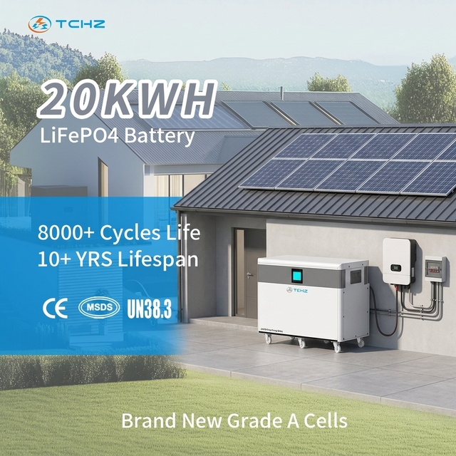 One-stop Solution 51.2v 400ah Battery Lifepo4 48v Lithium Battery 20kw Solar Battery Pack for Home