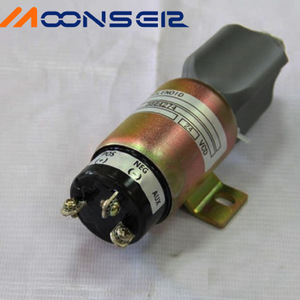 วาล์วโซลินอยด์ Mosen รุ่น 3864274 สำหรับรถขุด เครื่องจักรก่อสร้าง สวิตช์ตัดน้ำมันเชื้อเพลิงและจุดระเบิด - Product Image 3