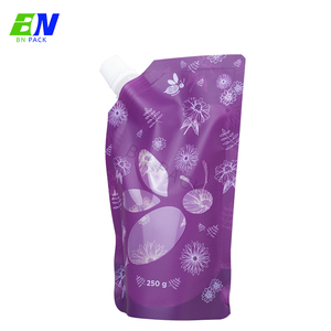 Bolsa esquinera de alta capacidad con mango, bolsas de recarga de líquido para sannitizante de mano - Product Image 4