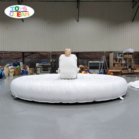 Jeu de rodéo interactif gonflable personnalisé pour adultes et enfants / Jeu de chevalet gonflable interactif adapté aux adultes et aux enfants