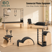 2026 Reformer Pilates Full-Track en érable personnalisable, direct usine, avec barres de tension en aluminium pour la maison, la salle de sport et le studio de yoga