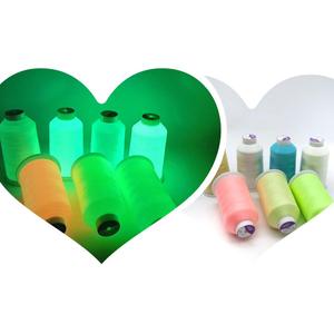 150D/2 <span class=keywords><strong>Polyester</strong></span> phát sáng trong bóng tối bông may chủ đề Kit sáng cho giáng sinh trang trí - Product Image 1