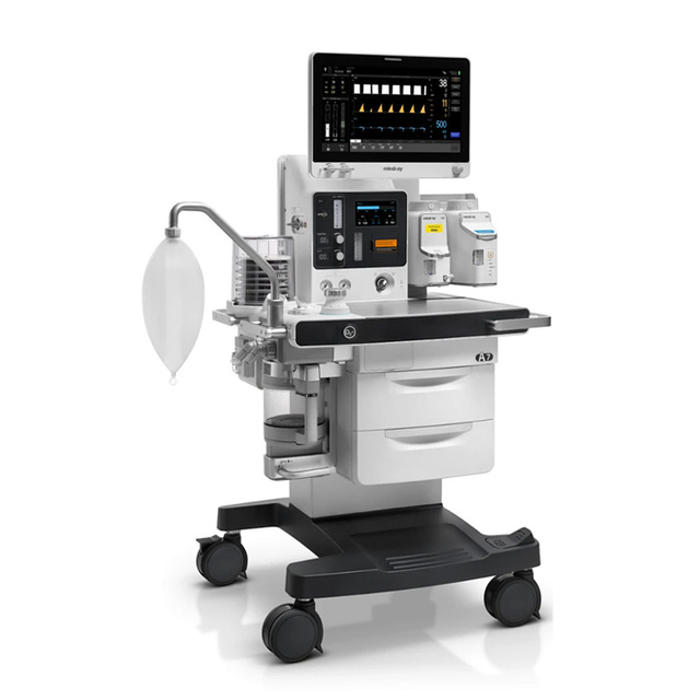 Mindray Wato A7 Medical Equipment Portable Anesthesia Gas Driven Veterinary Anesthesia Machine Operating System Medical