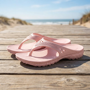 Designer Breathable Anti-slip Summer Open Toe Flip Flops Unisex Eco-friendly Wholesale Custom Low Moq - Product Image 1