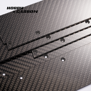 CNC personalizzato di Taglio Foglio di Fibra di Carbonio Prezzo di Tessuto di Carbonio Parti Del Motociclo - Product Image 2