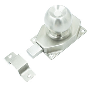 Verrou de porte en acier inoxydable, serrure à bille antivol, robuste, design minimaliste, installation facile - Product Image 2