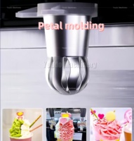 Machine à Glace Verticale de Haute Qualité avec Écran Tactile LCD, Machine Commerciale à Trois Parfums