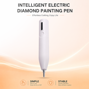 Stylo de pose de diamants électrique rechargeable USB, haute précision, avec récupération automatique des diamants, vitesse réglable, pour la broderie diamant - Product Image 1