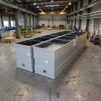 Station d'épuration des eaux usées domestiques 700 m³/jour MBR avec contrôle automatique par PLC pour le recyclage de l'eau communautaire