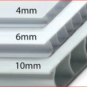 Customizable Outdoor Billboard Yard Sign Waterproof Corrugated <b>Plastic</b> <b>Sheet</b> with H Metal Stake for Business Advertising - Product Image 2