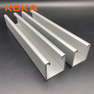 Staffa in Alluminio Unistrut 41*41 41*21 di Alta Qualità, <span class=keywords><strong>Canale</strong></span> Strut, Vendita Calda - Product Image 3