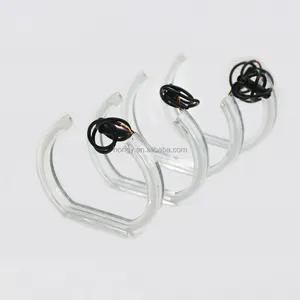 M4 Style LED Angel Eyes halo rings for BMW 3 Series E46 Sedan Convertible  Coupe