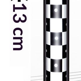 Poteau de Barbier Rouge et Bleu à Rayures Cylindrique Mural pour Salon de Beauté et Coiffure Modèle 985 Sans Lumière Vente Directe Usine Gravure Gratuite - Product Image 3