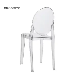 Factory Wholesale Modern Acrylic Clear Events Wedding Chairs Transparent Party Chairs For Events