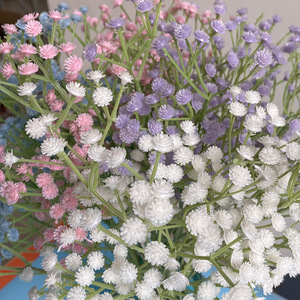 ดอกไม้ประดิษฐ์ Kch Baby's Breath ขนาด 30 ซม.-100 ซม. ทำจากพลาสติก สำหรับตกแต่งงานแต่งงาน ตกแต่งบ้าน สีขาว ชมพู ฟ้า ม่วง - Product Image 1