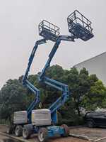 Genie Z-45/25J Plate-forme de moteur diesel d'occasion 13.7m Hydraulique Max Hauteur de travail 45m Max Portée horizontale Nacelle articulée