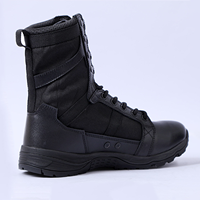 Bottes tactiques légères en cuir respirant, imperméables, résistantes aux perforations, légères, printemps, été, automne