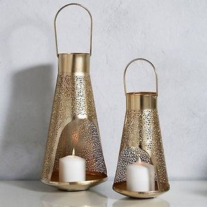 Decorative Metal <b>Lantern</b> with Durable Iron Construction for Home Garden Patio Wedding and Event Decoration - Product Image 6