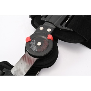 Fijador de <span class=keywords><strong>Menisco</strong></span> de Fibra de Carbono para Rodilla, Soporte Postoperatorio para Miembro Inferior con Cierre de Gancho y Bucle, Garantía de por Vida, Clase III para <span class=keywords><strong>Pierna</strong></span> - Product Image 4
