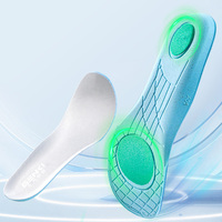 Semelle intérieure de sport en maille absorbant la transpiration Osole PU, épaisse, élastique, désodorisante avec coussin de soutien, unisexe