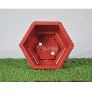 Pots à bonsaï légers en briques rouges en gros - Jardinières en plastique pour la décoration intérieure et extérieure - Product Image 2