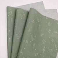 Papier de soie personnalisable en matériaux recyclés 30 g/m² avec logo, papier d'emballage de luxe pour chaussures et vêtements, papier kraft