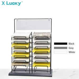 Hot Selling <strong>Ceramic</strong> and Stone Rotate Showroom <strong>Display</strong> <strong>Bathroom</strong> Marble Stone <strong>Display</strong> <strong>Stand</strong> Examples Wall-mounted <strong>Tile</strong> Gallery - Product Image 5