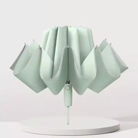 Grand parapluie automatique avec design réfléchissant à dix os Compatible avec le logo fixe Parapluie pliant classique