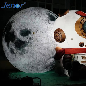 Decoración <span class=keywords><strong>Lunar</strong></span> Inflable de Astronauta, Ideal para Decoración de Escenarios de Fiestas de Museos de Ciencia Espacial al Aire Libre y Publicidad. - Product Image 5