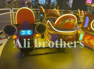 Manèges d'équipement de parc d'attractions Manège Luna en plein air Attraction <span class=keywords><strong>foraine</strong></span> Fabricant de <span class=keywords><strong>prix</strong></span> Balade en moto - Product Image 5