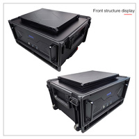 Vente directe d'usine Écran de 17.3 pouces Châssis polyvalent portable à trois écrans avec tige de traction Produit en gros en stock