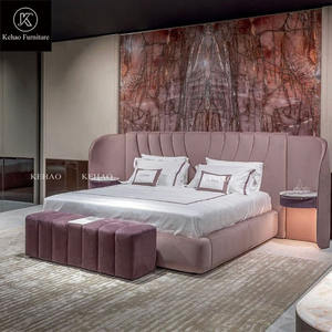 Coiffeuse élégante et moderne de luxe en marbre veiné rose avec <span class=keywords><strong>miroir</strong></span> et tabouret pour chambre à coucher - Product Image 6