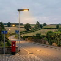 Lampadaire solaire LED tout-en-un CE RoHS IP66 haute puissance 150W, garantie 5 ans, fournisseur professionnel