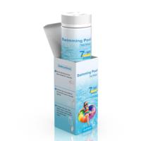 Bandelettes de test pour spa et piscine, 7 paramètres, kit de test de produits chimiques pour bain à remous pour le chlore, le bromure, le pH et l'alcalinité