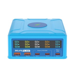 RL-304R RELIFE Chargeur <span class=keywords><strong>GaN</strong></span> multi-ports 260W Chargeur flash haute puissance 260W Chargeur pour téléphones mobiles/tablettes/ordinateurs portables - Product Image 1