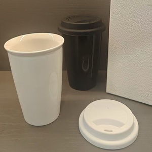 Luxury Sublimation White Porcelain <b>Mug</b>, <b>Double</b> <b>Wall</b> Drinkware, Keep Drinks Hot/Cold <b>Mug</b> for Coffee Tea Beverage - Product Image 2