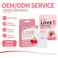 Patchs d'amour OEM, formule personnalisée, emballage et logo sur mesure, 30 pièces, fournisseur de soutien bien-être