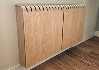 Armoire de radiateur décorative, cache-chauffage moderne pour les solutions d'aménagement intérieur
