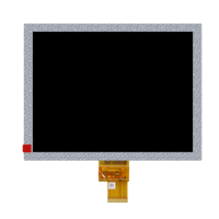 Panel de Pantalla LED con Retroiluminación IPS de 8 Pulgadas, 1024x768, Interfaz LVDS, HJ080IA-01E